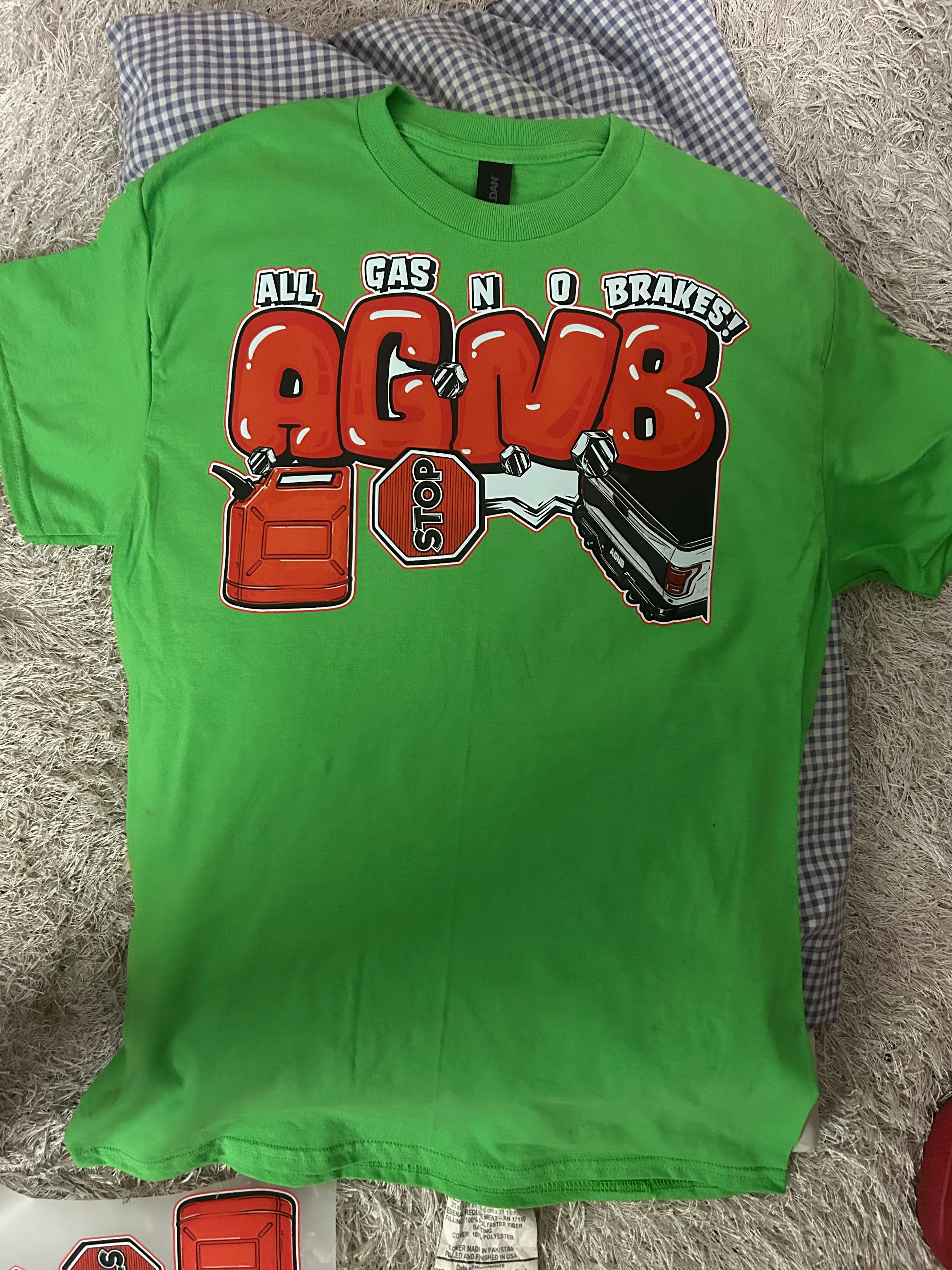 Green shirts